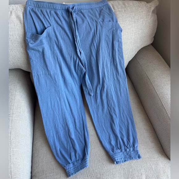 aerie Pants - Aerie Blue lightweight joggers